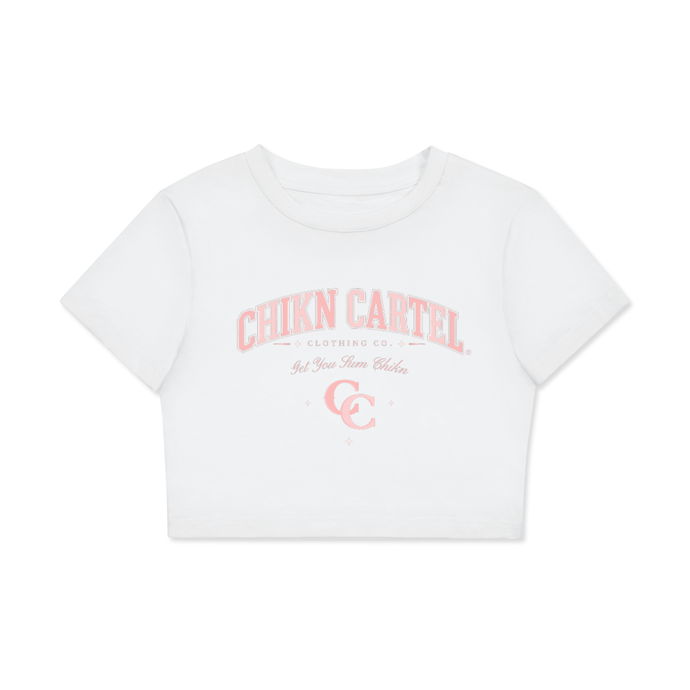 CC Crop Cotton T-Shirt