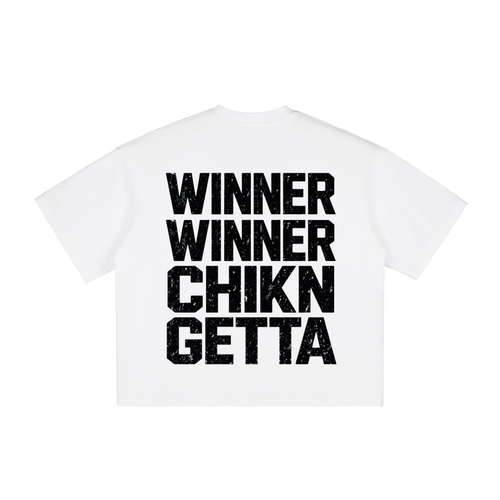 CHIKN GETTA Vintage Washed Boxy T-Shirt